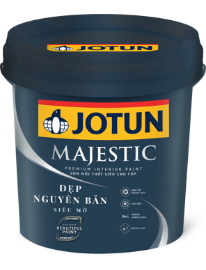 Sơn nội thất JOTUN MAJESTIC ĐẸP NGUYÊN BẢN - 15L
