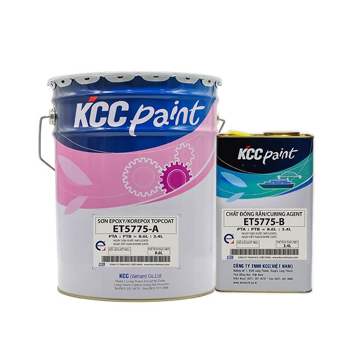 Sơn phủ hồ nước sinh hoạt KCC ET5775 – Màu xanh nhạt